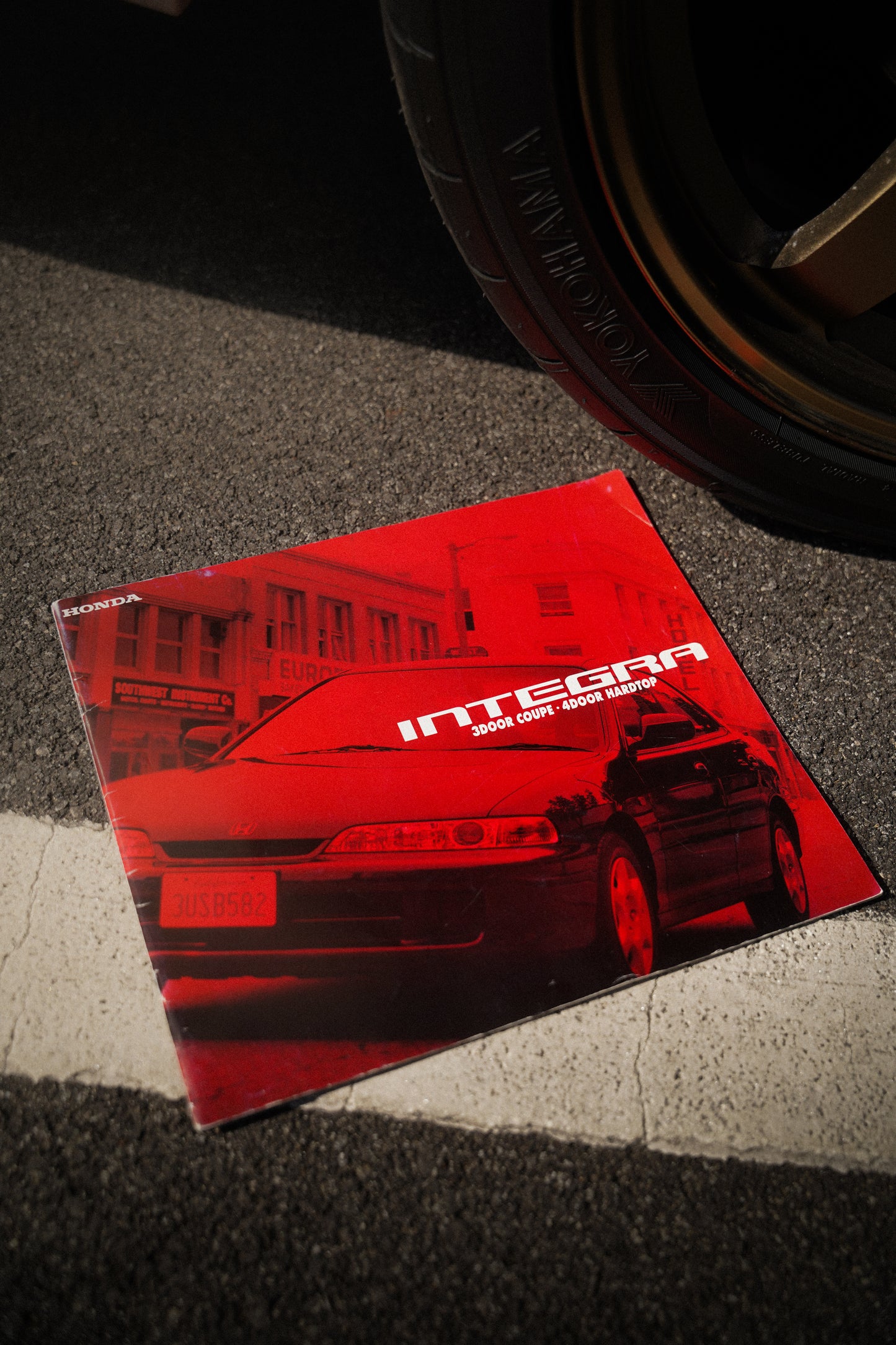 HONDA Integra Ti Xi Brochure 1995 Brad Pitt