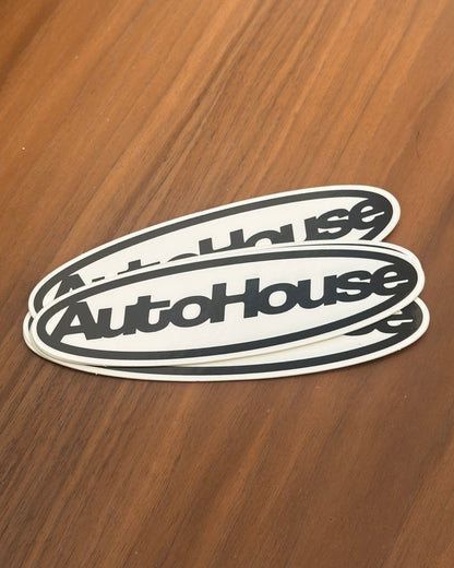 Oval Die Cut Sticker