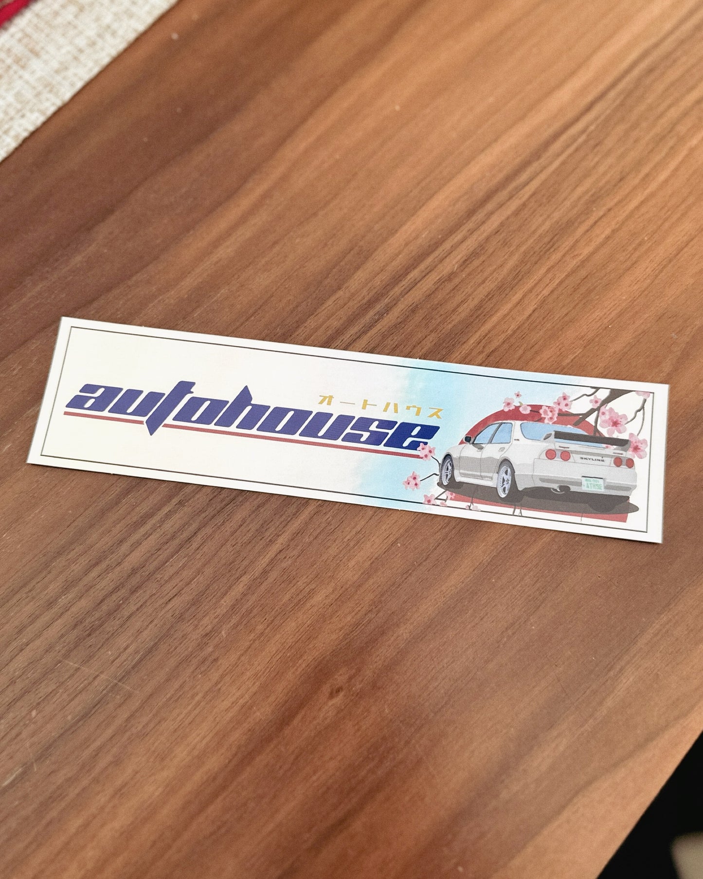 Skyline Slap Sticker